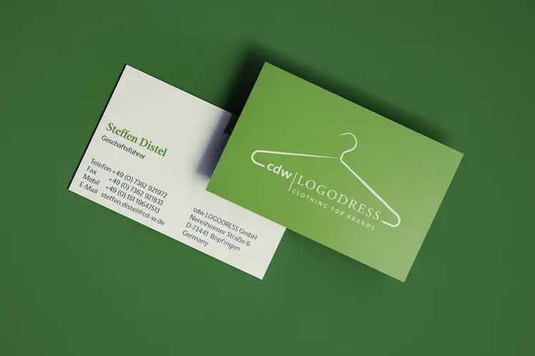 cdw Logodress GmbH Visitenkarten